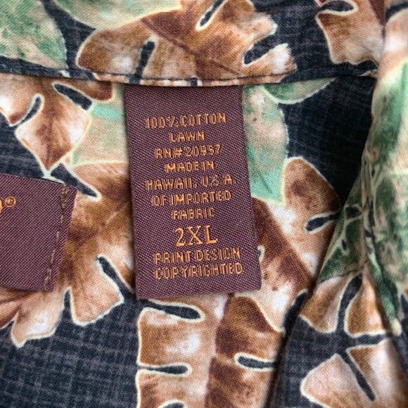 Tori Richard Hawaiian Button Up Shirt - Picture 8 of 11